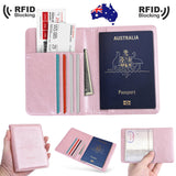 RFID Travel Passport Wallet