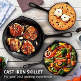 3pcs Non-Stick Cast Iron Set