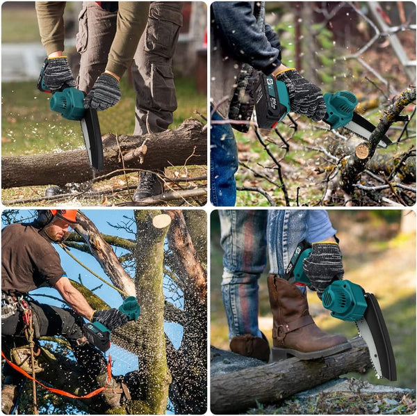 6" Cordless Electric Chainsaw