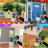 Cordless High-Pressure Airless Paint Sprayer Gun