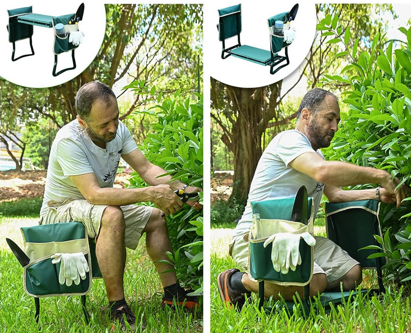 Multi-Functional Foldable Garden Kneeler