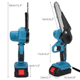 6" Cordless Electric Chainsaw