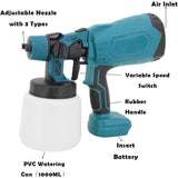 Cordless High-Pressure Airless Paint Sprayer Gun