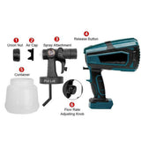 Cordless High-Pressure Airless Paint Sprayer Gun