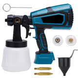 Cordless High-Pressure Airless Paint Sprayer Gun