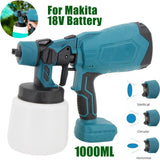 Cordless High-Pressure Airless Paint Sprayer Gun