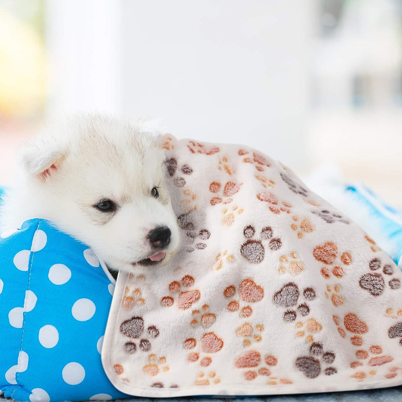 Paw Print Pet Blanket