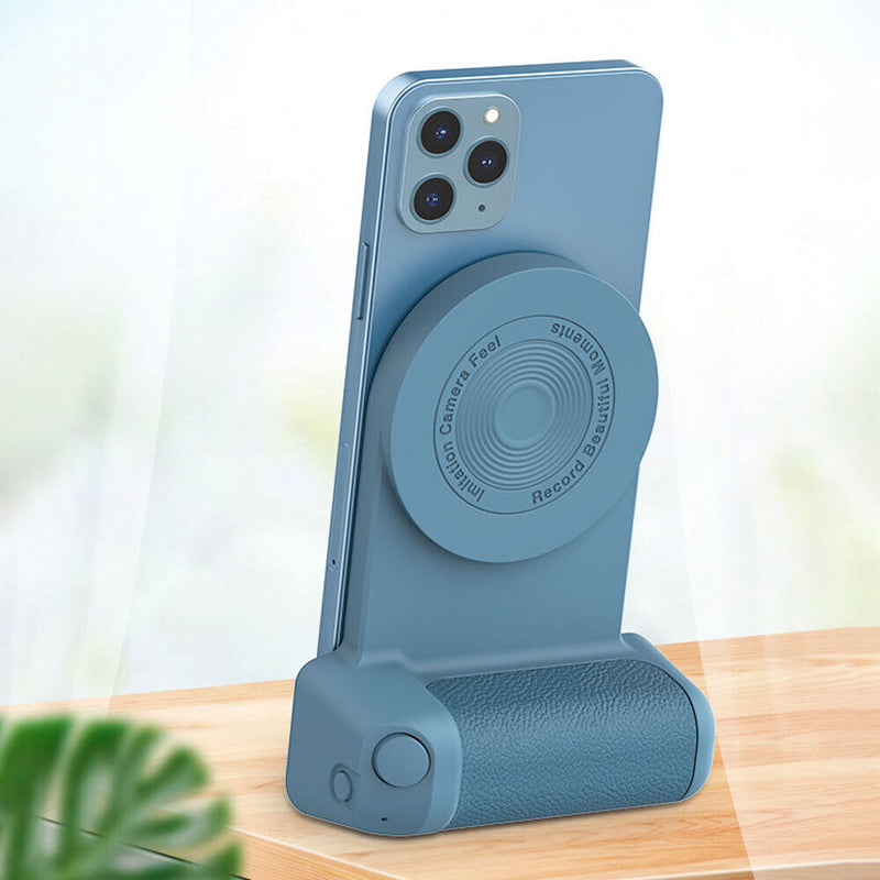 Magnetic Camera Handle with Built-in Charging Pad