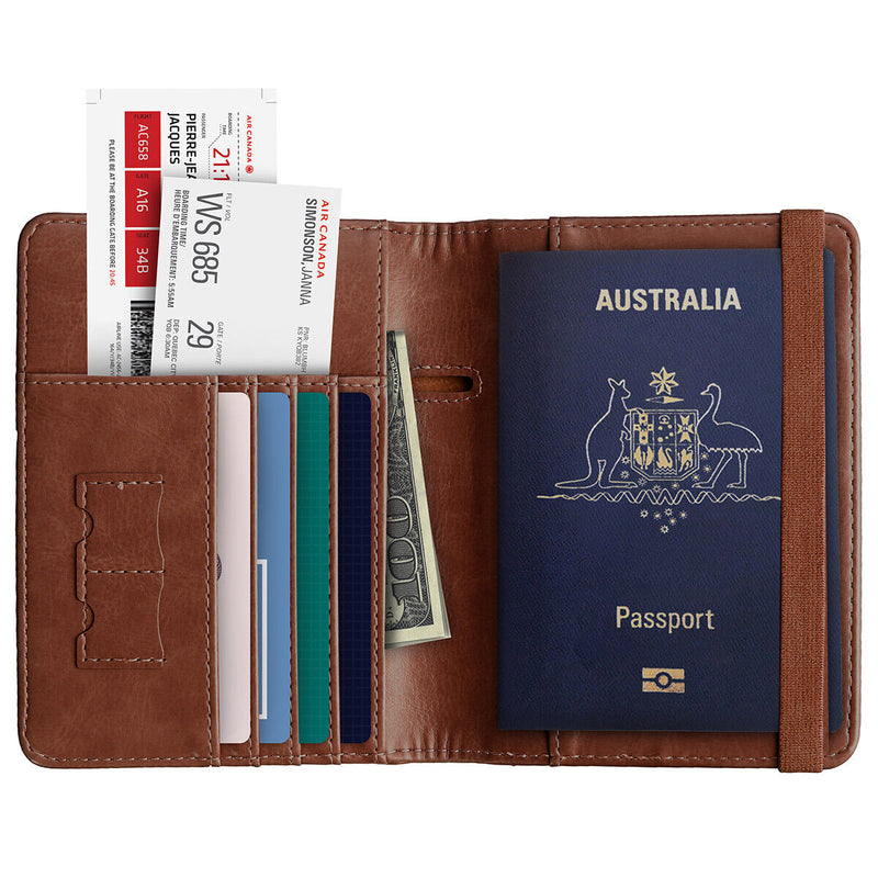 RFID Travel Passport Wallet