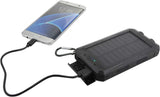 Solar Charger Power Bank With Flashlight