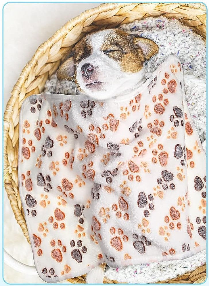 Paw Print Pet Blanket