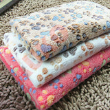 Paw Print Pet Blanket