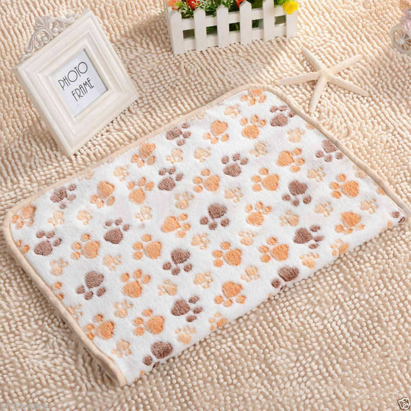 Paw Print Pet Blanket