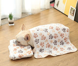 Paw Print Pet Blanket