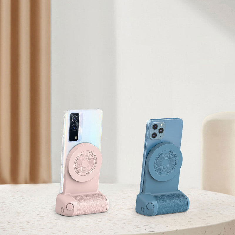 Magnetic Camera Handle with Built-in Charging Pad